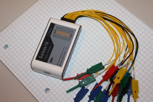 Saleae Logic analyzer clone, 16 channels