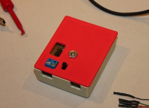 Custom box cover made with a 3D printer