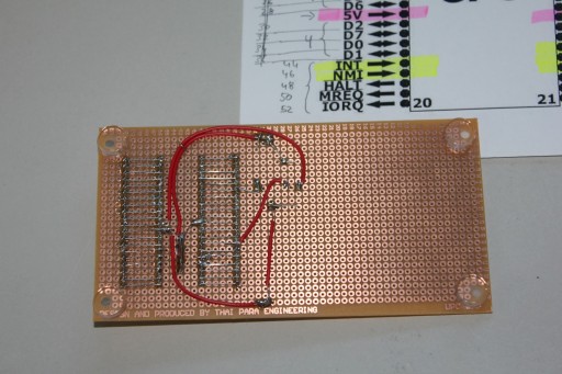 Bottom side of the Z80 dongle