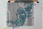 Z80 data gate layout