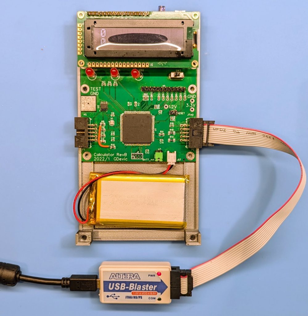 JTAG (right) for fast iteration during development