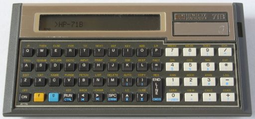 The HP-48GX, powered by the Saturn CPU: a nibble-serial BCD architecture that HP refined over two decades.